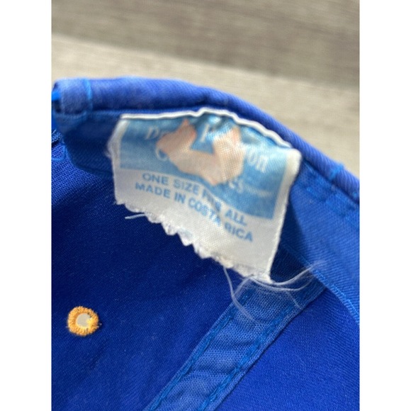 Vintage Los Angeles Rams NFL Hat Cap Drew Pearson SnapBack Mens Blue Yellow - Picture 10 of 10